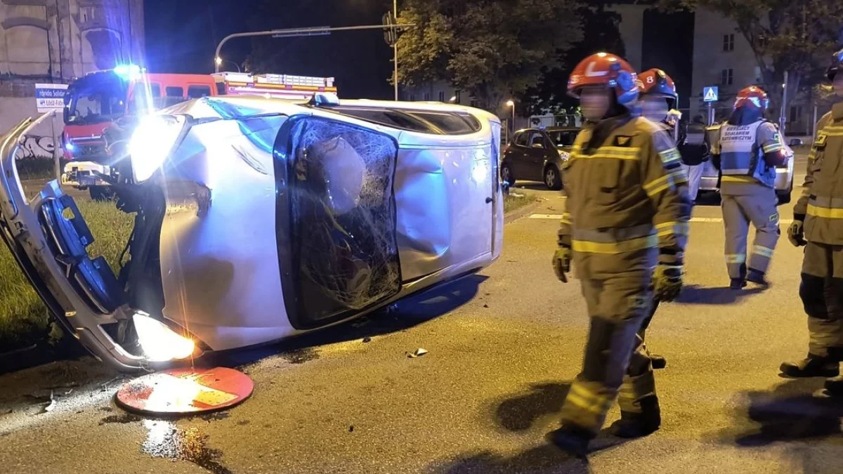 61-latek z Łodzi znów jechał po alkoholu. Uciekał przed policją i rozbił dwa auta. Prokurator chce aresztu