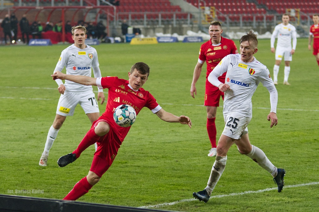 Widzew Łódź - Korona Kielce, 16. kolejka I ligi (fot. Bartosz Kudaj - TuŁódź.pl)