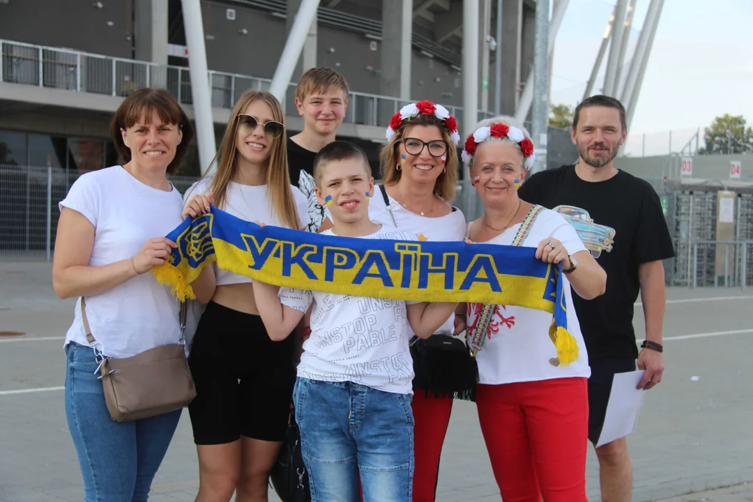 Atlas Arena wypełniona po brzegi. Ogromne emocje podczas towarzyskiego meczu siatkarzy Polska - Ukraina [zdjęcia] - Zdjęcie główne