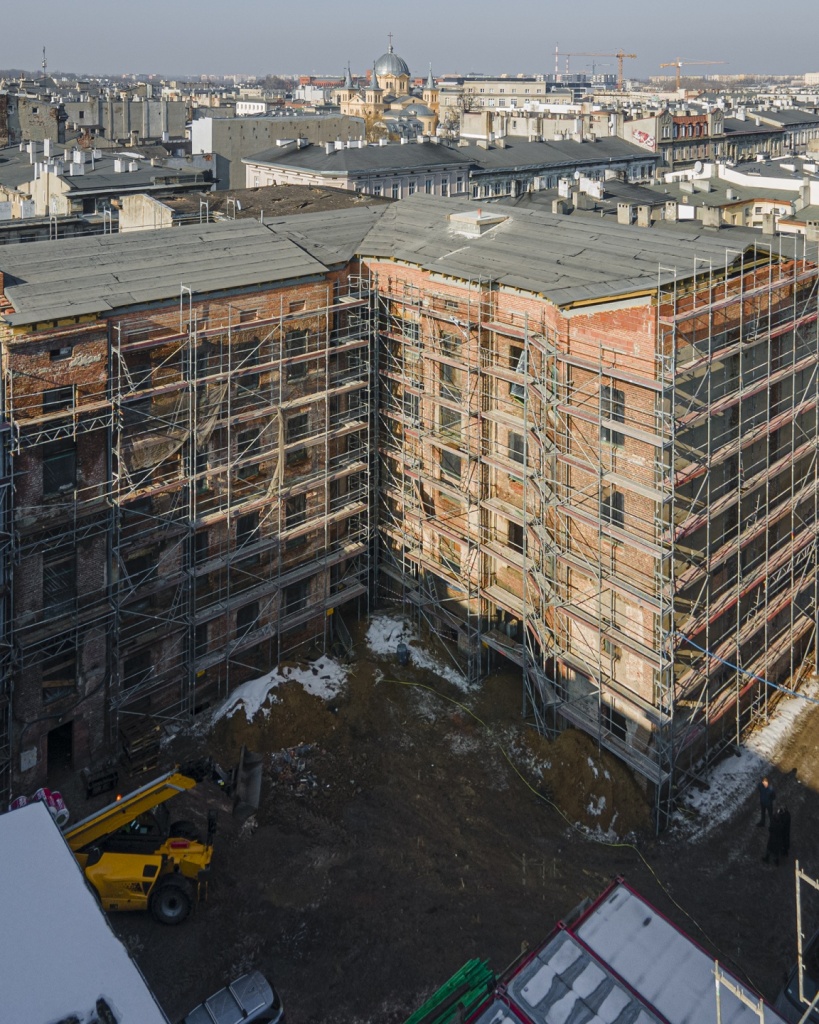 Łódź rewitalizuje. Kamienice przy ul. Rewolucji w Łodzi zostaną gruntownie odnowione. Poznaj szczegóły na TuŁódź.pl (fot. www.lodz.pl)