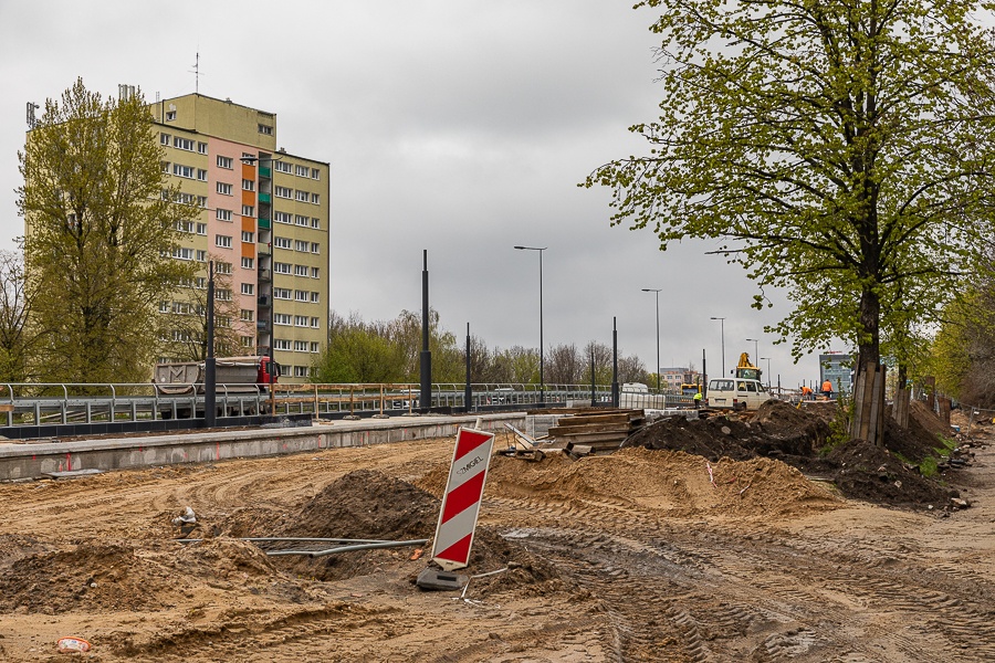 Remont Śmigłego-Rydza Łódź. Przebudowa al. Śmigłego-Rydza trwa już ponad 1000 dni! (fot. Michał Pietrzak - TuŁodź.pl)