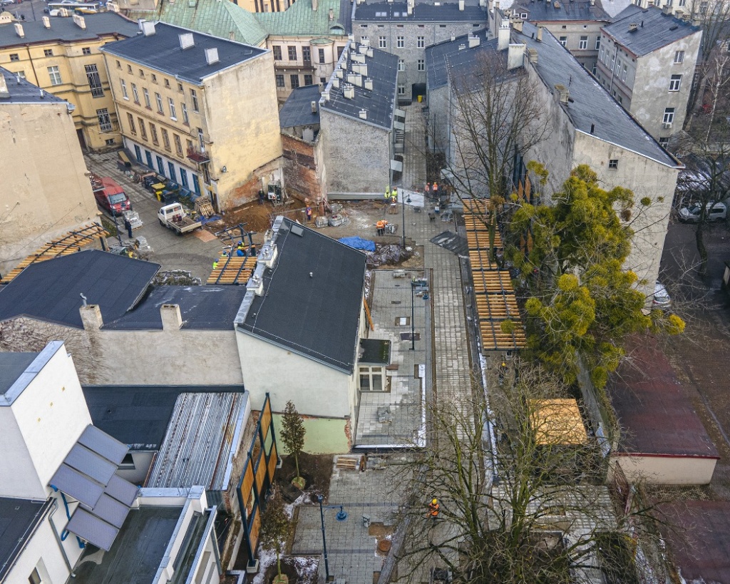 Pasaż Róży pięknieje! Trwa wielka przebudowa łódzkiej atrakcji turystycznej (fot. mat. prasowe) |wiadomości łódzkie|Łódź|TuŁódź