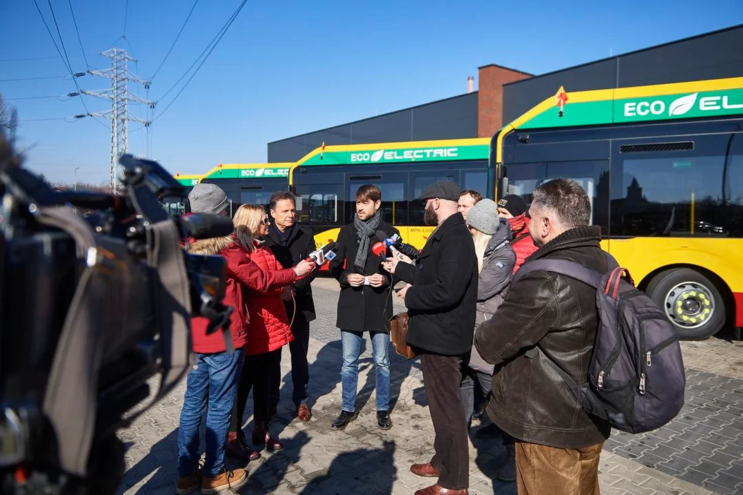 Nowe elektryczne autobusy jeżdżą już po łódzkich ulicach