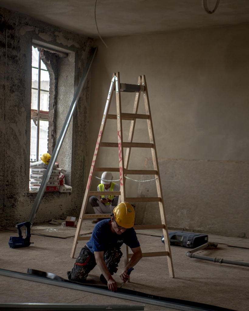 Remont kamienic przy ul Rewolucji 1905 nr 13, 15 i 17 . Jak przebiega remont budynków? (fot. UMŁ) |wiadomości łódzkie | Łódź | TuŁódź