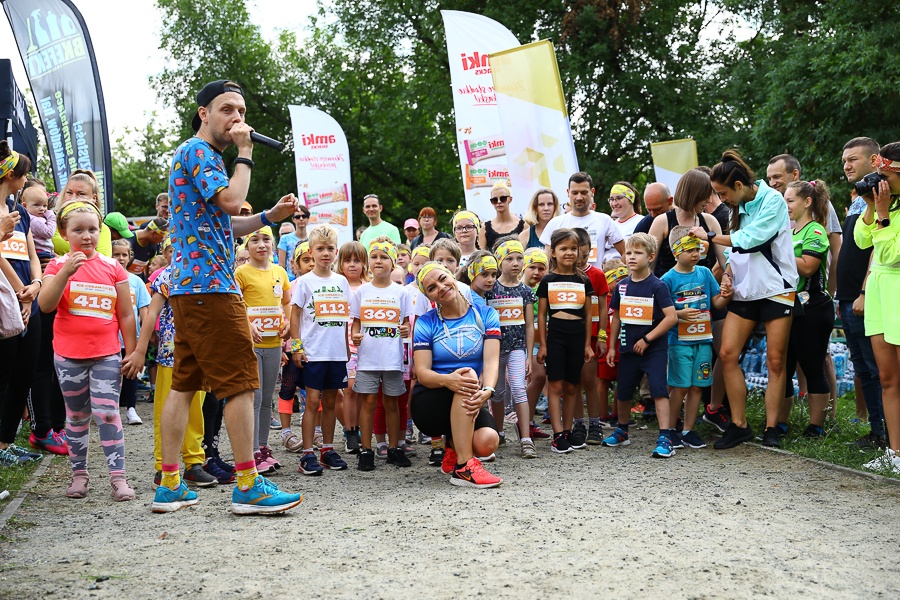 Ice Cream Run Łódź 2021. W Parku na Zdrowiu odbył się jeden z czterech biegów o Koronę Łasucha (fot. Michał Pietrzak - redakcja TuŁódź) |wiadomości łódzkie | Łódź | TuŁódź