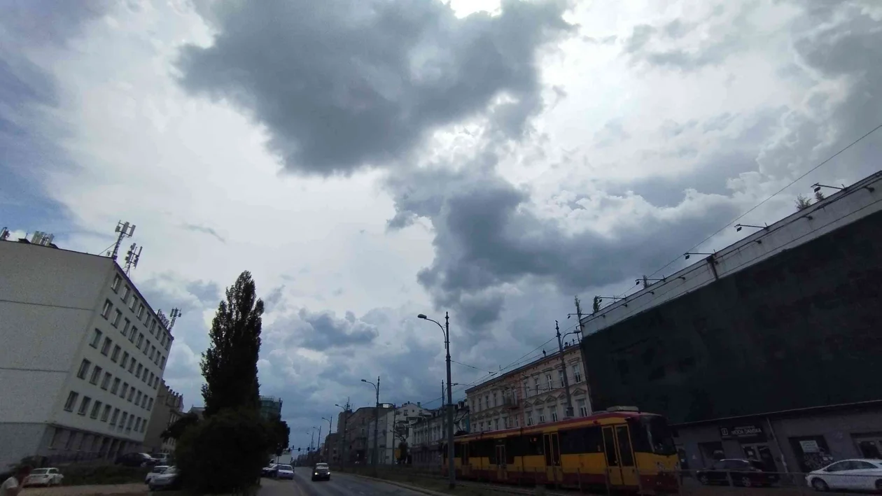 Ostrzeżenie o niebezpiecznej pogodzie dla Łodzi! IMiGW zapowiada burze, wichury i ulewy - Zdjęcie główne