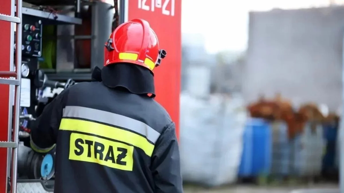 Pożar na Górnej w Łodzi. Dym było widać z daleka. Ewakuowano okolicznych mieszkańców