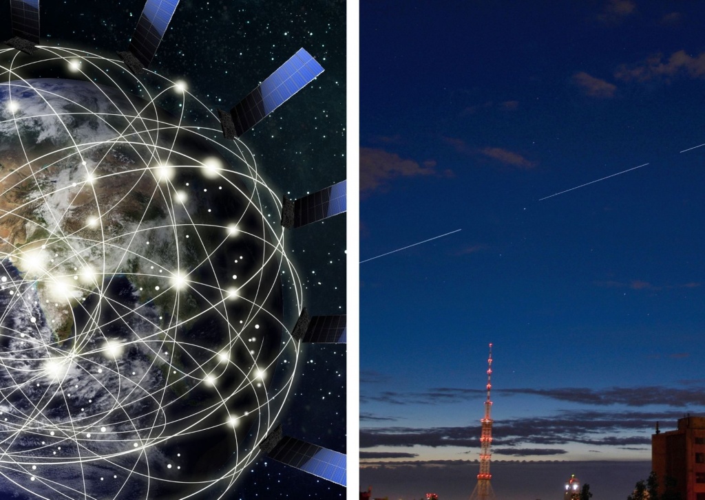 Satelity Starlink Łódź. Satelity Starlink przeleciały nad Łodzią. Wiemy, kiedy znowu będzie można je zobaczyć! - Zdjęcie główne