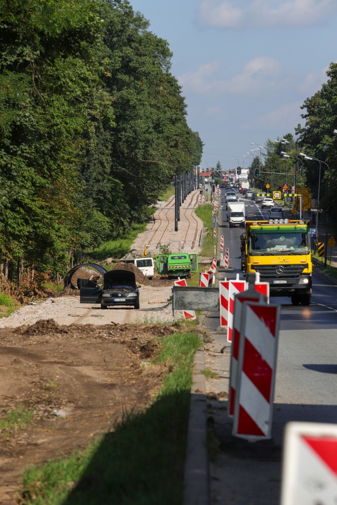 MPK Łódź. Remont torowiska na Helenówku. Kiedy tramwajem pojedziemy do Zgierza? (fot. mat. prasowe)