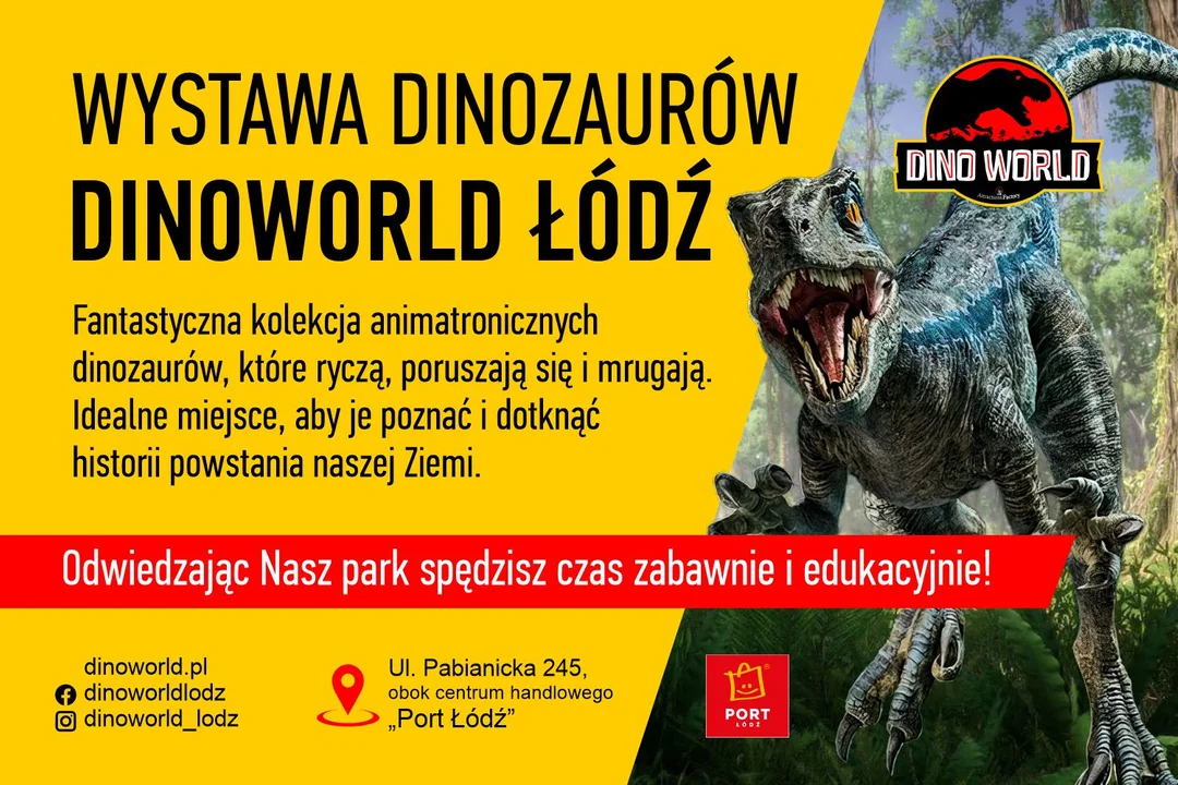 Witamy w tajemniczym miejscu - Dinoworld - Zdjęcie główne