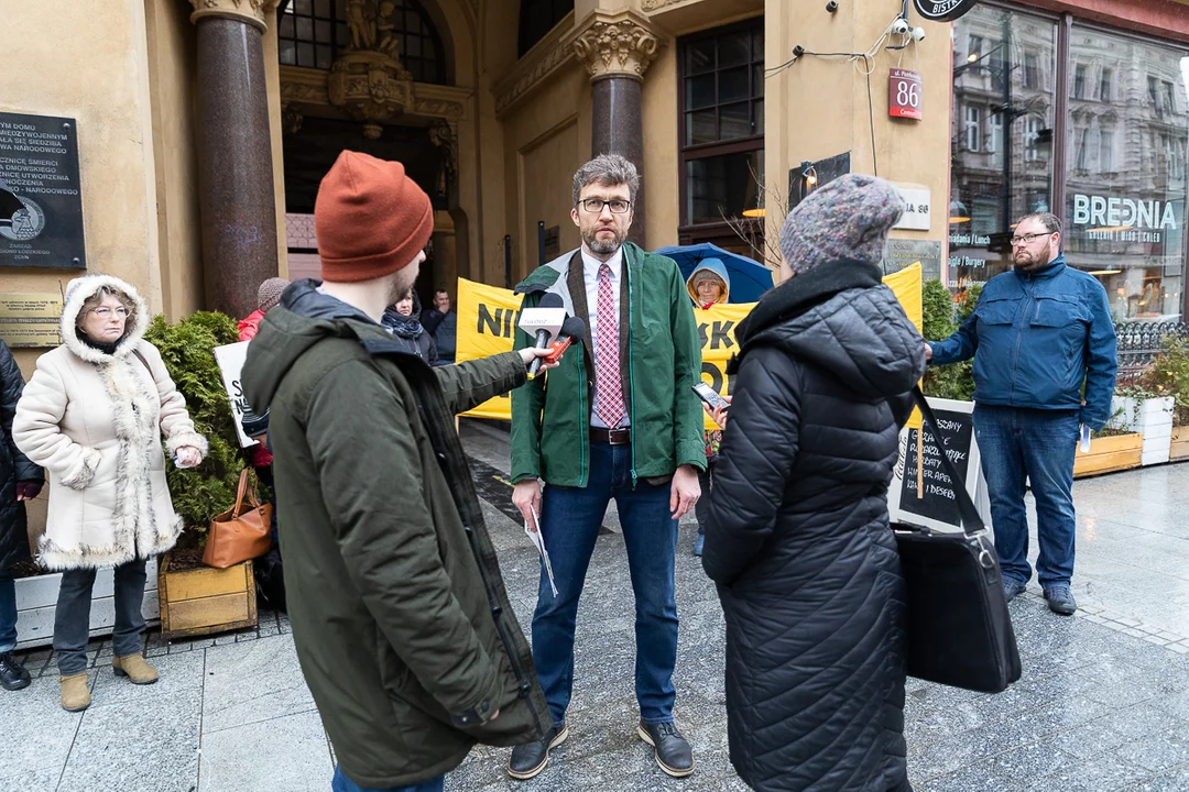 Protest mieszkańców Łodzi. Mówią „nie” spalarni śmieci na Widzewie