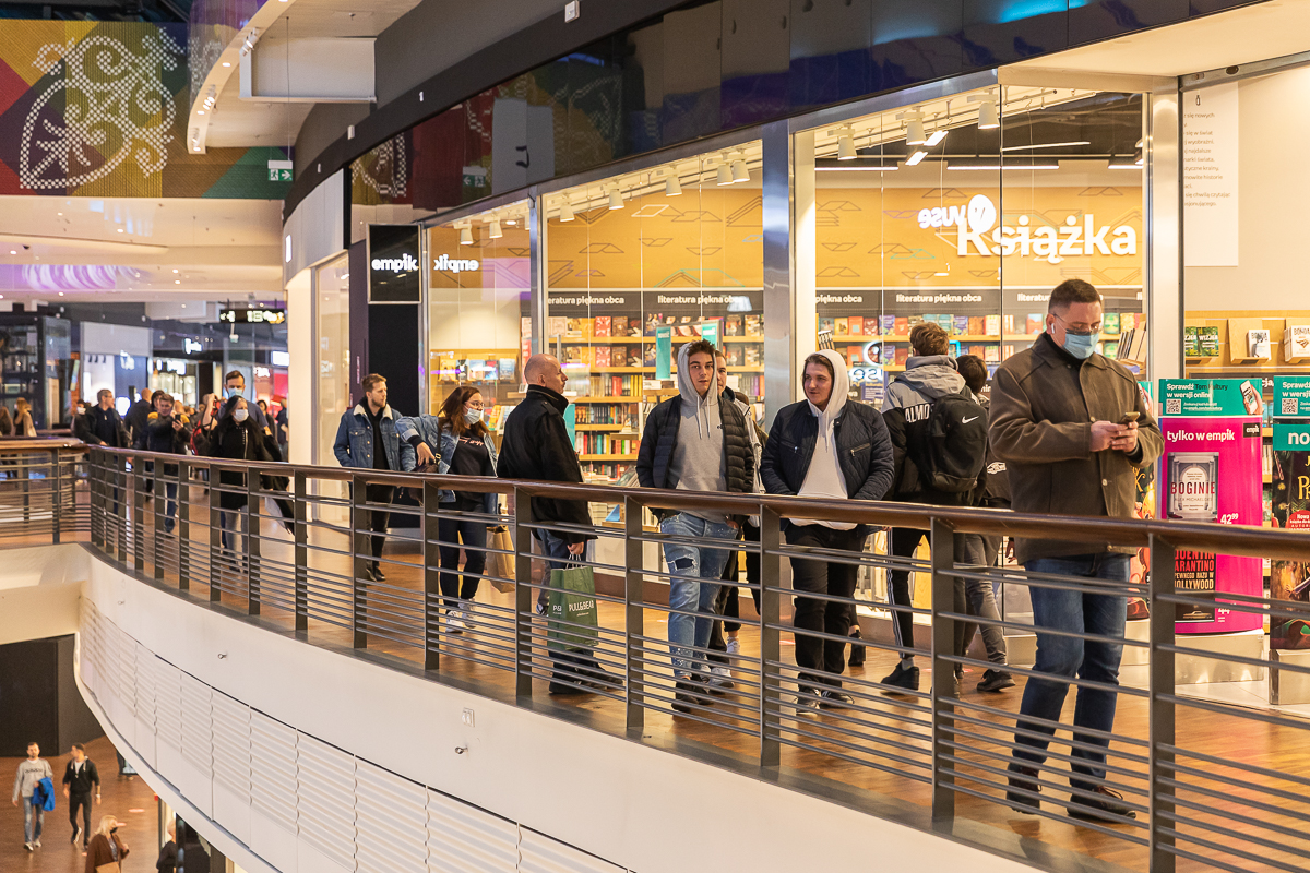 Podczas Nocy Zakupów w Manufakturze centrum handlowe odwiedzili sławni goście. 