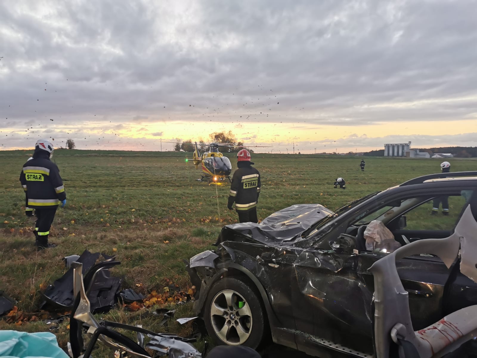 Wypadek w Wodzinie Majorackim. Nie żyje 20-letni mężczyzna