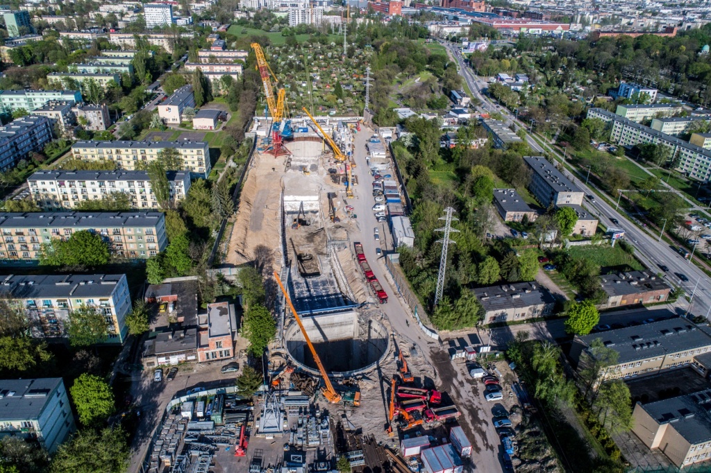 Tunel Łódź. Pod Łodzią powstaje tunel średnicowy (fot. tunel-laczypolske.pl / M.Szczepanek)