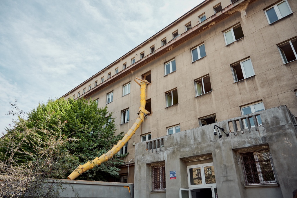 Policja Łódź. Ten budynek zmieni się nie do poznania. Wystartował remont Komendy Miejskiej Policji w Łodzi [zdjęcia, wizualizacje] - Zdjęcie główne