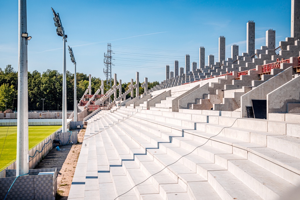 Poczyniono kolejne kroki w budowie stadionu ŁKS-u - Zdjęcie główne