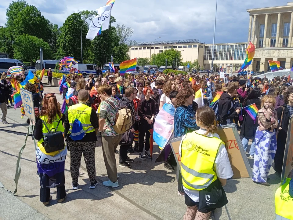 Po raz jedenasty ulicami Łodzi przeszedł Marsz Równości. Zobacz kolejne zdjęcie --> 