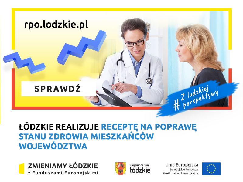 ŁÓDZKIE REALIZUJE RECEPTĘ NA POPRAWĘ STANU ZDROWIA MIESZKAŃCÓW WOJEWÓDZTWA - Zdjęcie główne