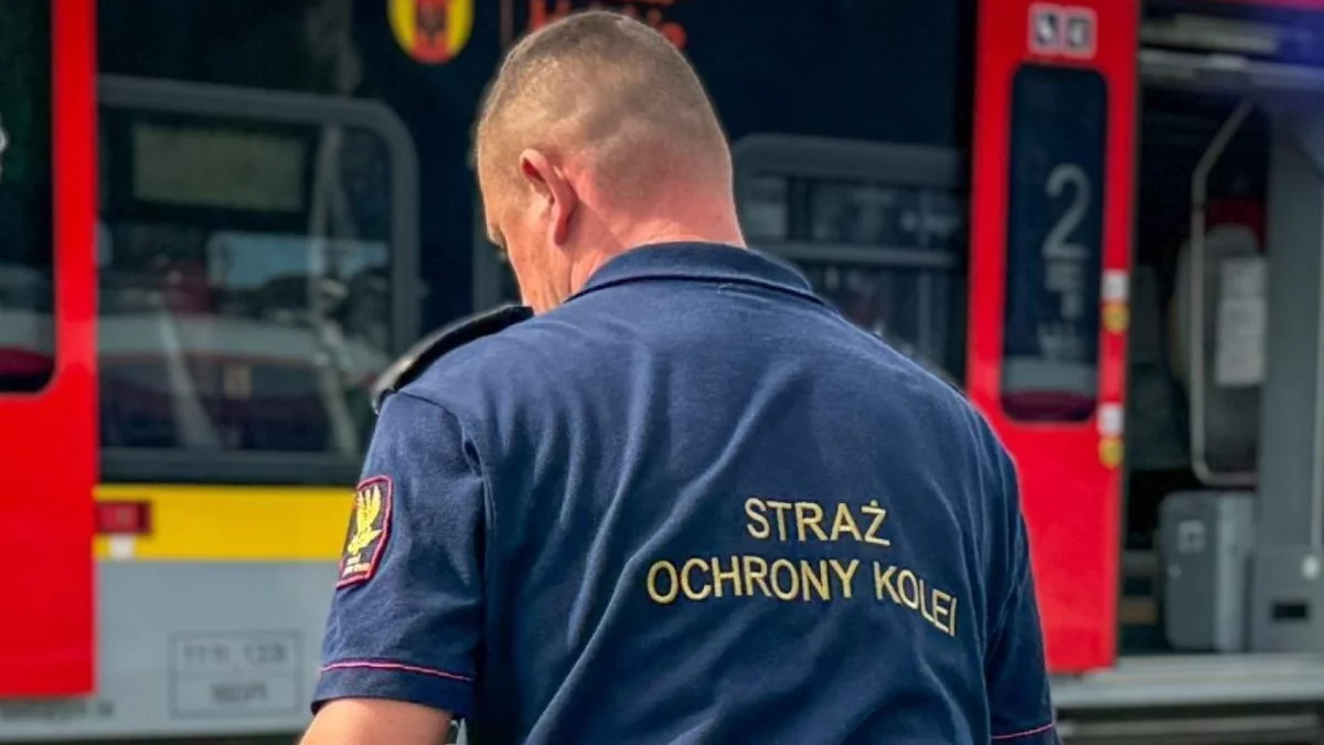 Chwile grozy na torach ŁKA. Pociąg najechał na kamienie