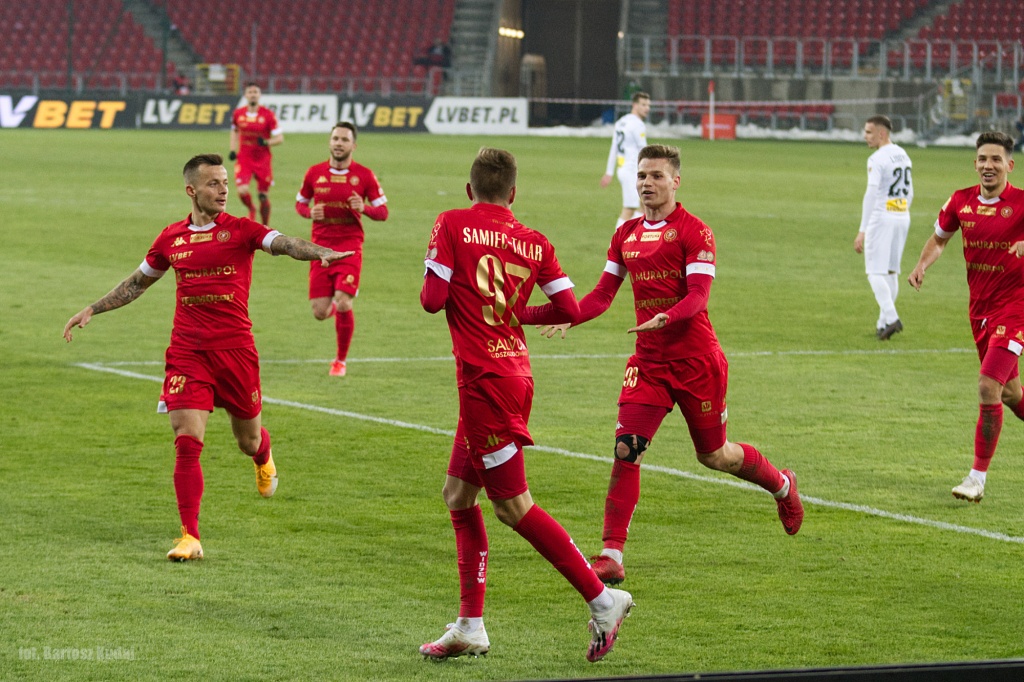 Widzew Łódź - Korona Kielce, 16. kolejka I ligi (fot. Bartosz Kudaj - TuŁódź.pl)