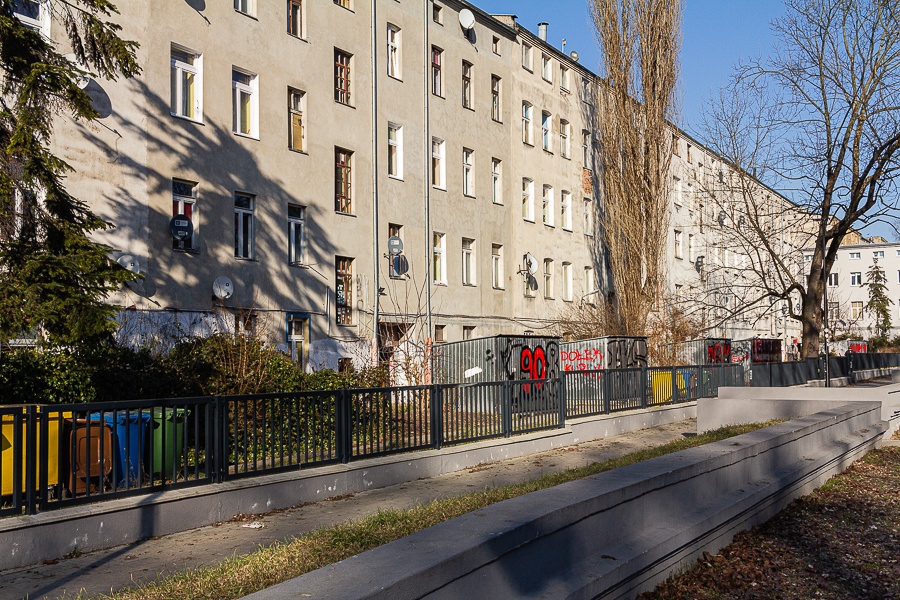 Łódź. Niebezpieczne ulice w Łodzi. Ulica Abramowskiego Łódź (fot. TuŁódź.pl)