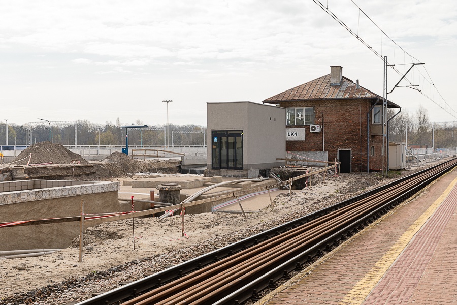 Remont dworca Łódź Kaliska. Trwają prace m.in. przy remoncie peronów i wiaduktów (fot. Michał Pietrzak - redakcja TuŁódź) |wiadomości łódzkie | Łódź | TuŁódź