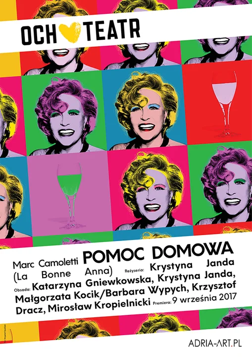 "Pomoc domowa" - spektakl komediowy z Krystyną Jandą - w Teatrze Wielkim - Zdjęcie główne