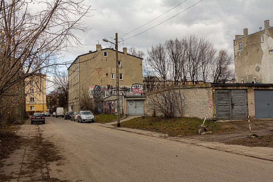 Łódź. Niebezpieczne ulice w Łodzi. Ulica Drukarska Łódź (fot. TuŁódź.pl)