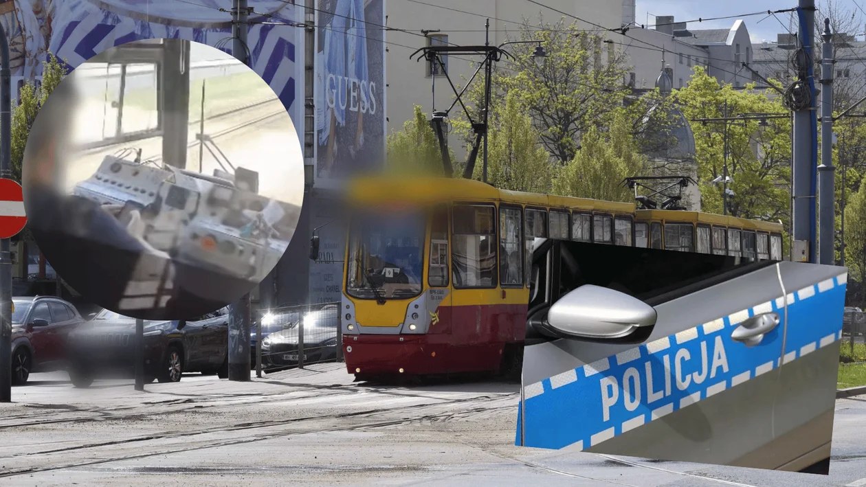 Motorniczy MPK Łódź bawił się telefonem podczas jazdy. Teraz zajmie się nim policja - Zdjęcie główne