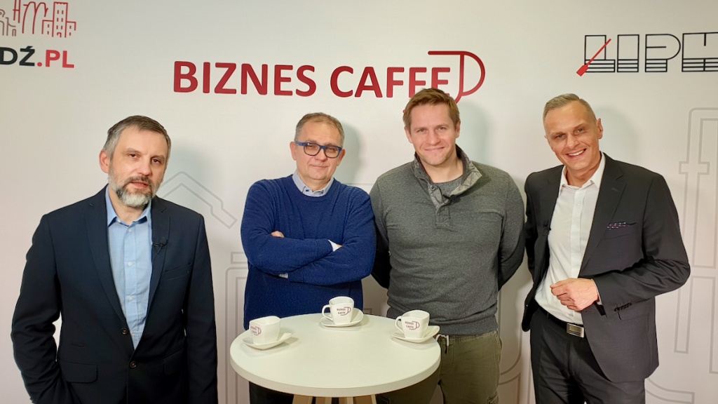 Co podnosi, a co obniża ciśnienie przedsiębiorcom? Biznes i kultura w Łodzi. Biznes Caffe #39 [WIDEO] - Zdjęcie główne