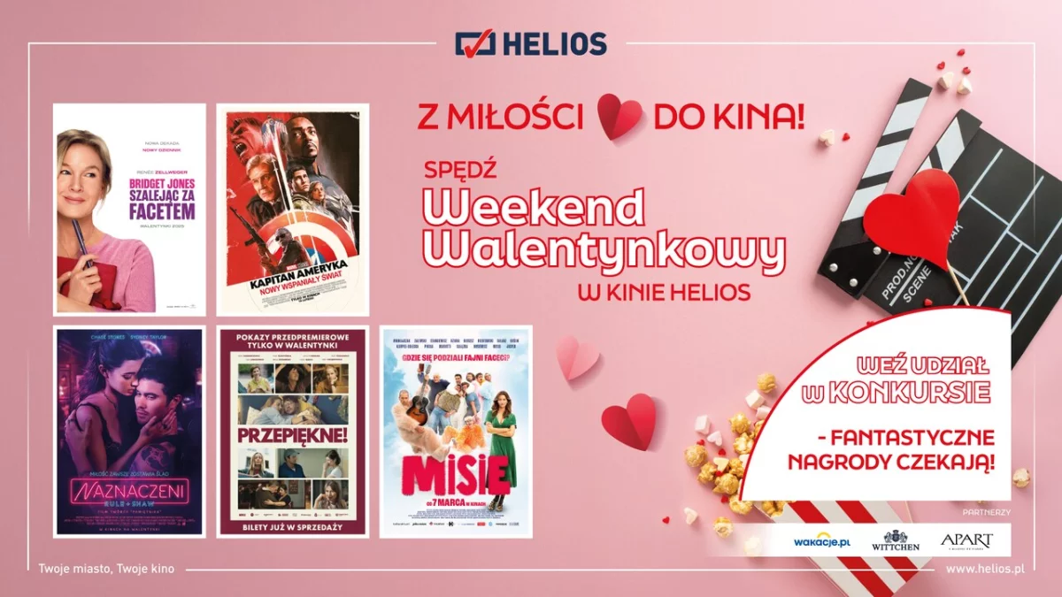 Filmowe Walentynki w kinach Helios! - Zdjęcie główne