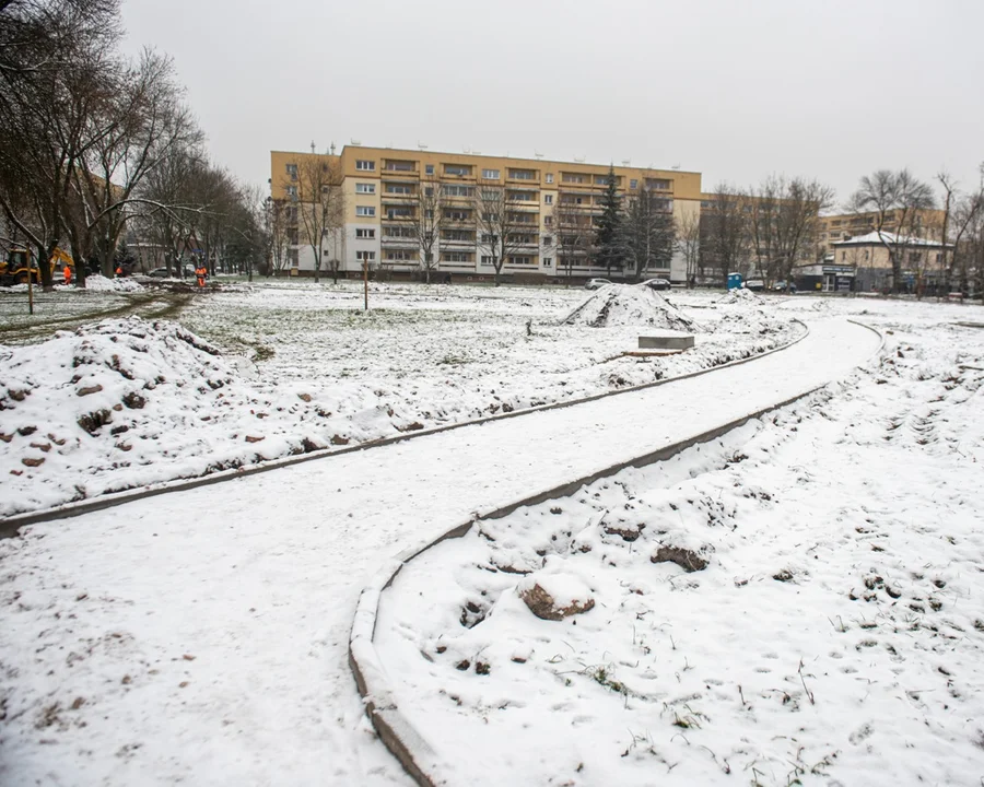 Decyzją mieszkańców na Chojnach powstanie nowy park. Ruszył pierwszy etap inwestycji