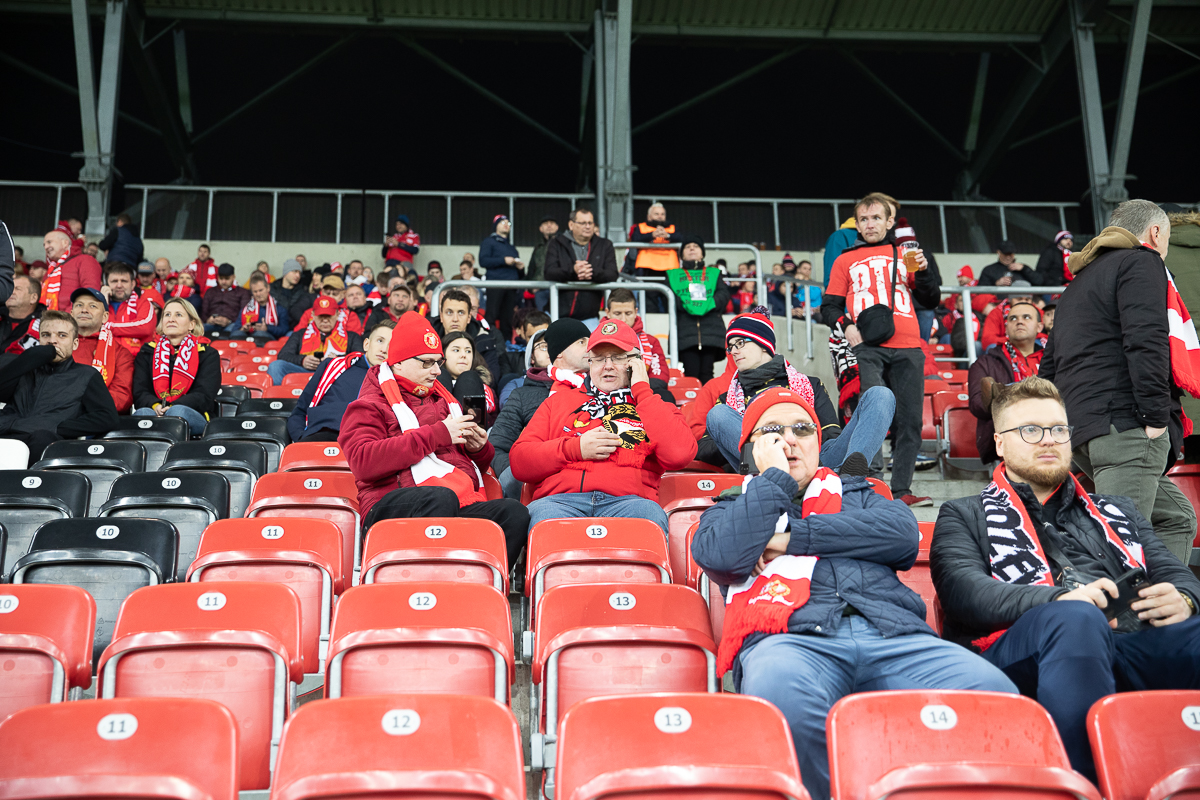 Fani Widzewa Łódź wspierali swoją drużynę w Pucharze Polski