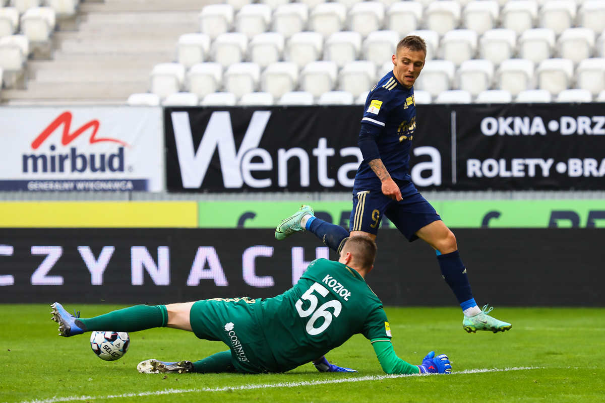 ŁKS Łódź - Arka Gdynia. Mecz 13. kolejki Fortuna 1 Ligi