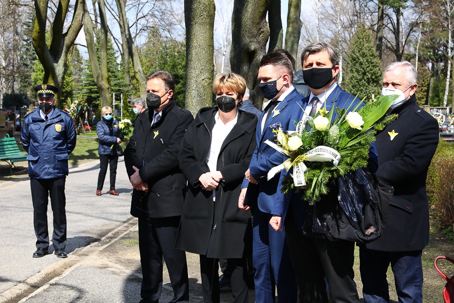 Ceremonia pogrzebowa Marka Czekalskiego, byłego prezydenta Łodzi (fot. Michał Pietrzak - TuLodz.pl)