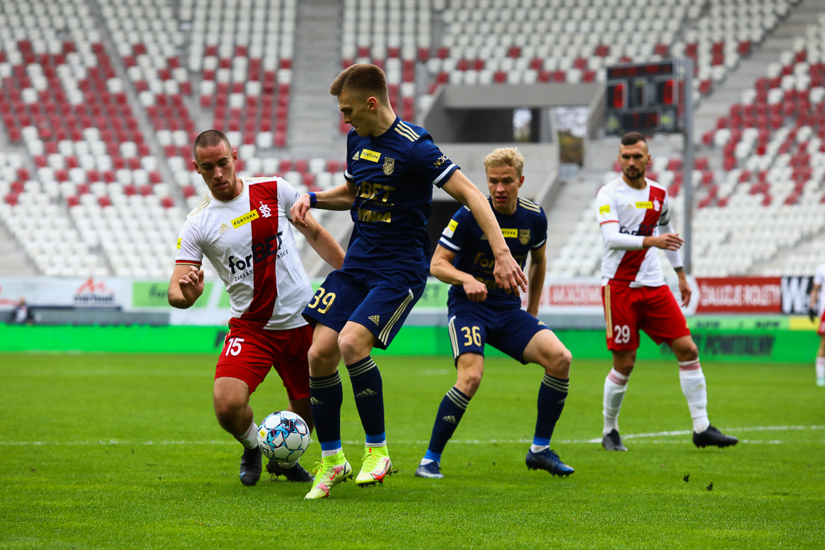 ŁKS Łódź - Arka Gdynia. Mecz 13. kolejki Fortuna 1 Ligi