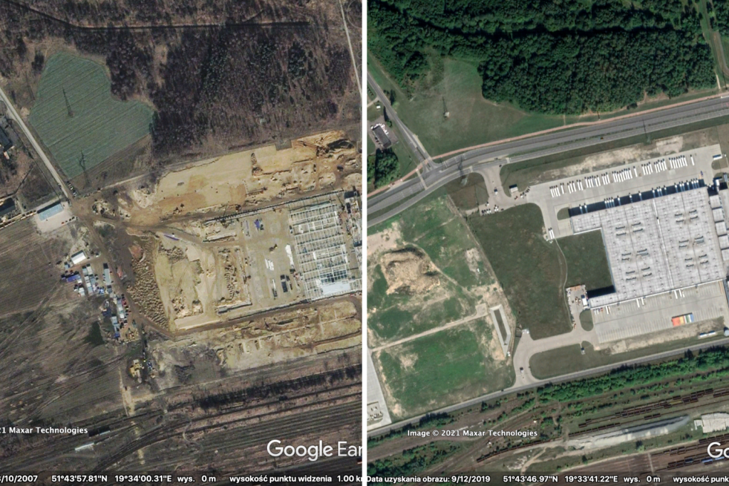 ŁÓDŹ. AL. OFIAR TERRORYZMU 11 WRZEŚNIA. ROK 2007 | ŁÓDŹ. AL. OFIAR TERRORYZMU 11 WRZEŚNIA. ROK 2019