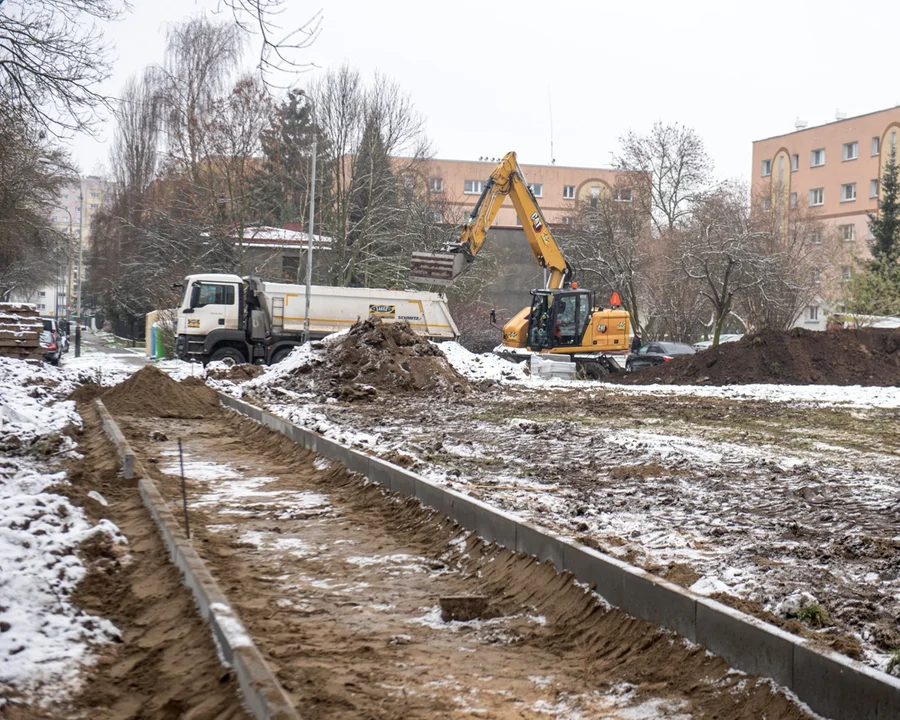 Decyzją mieszkańców na Chojnach powstanie nowy park. Ruszył pierwszy etap inwestycji