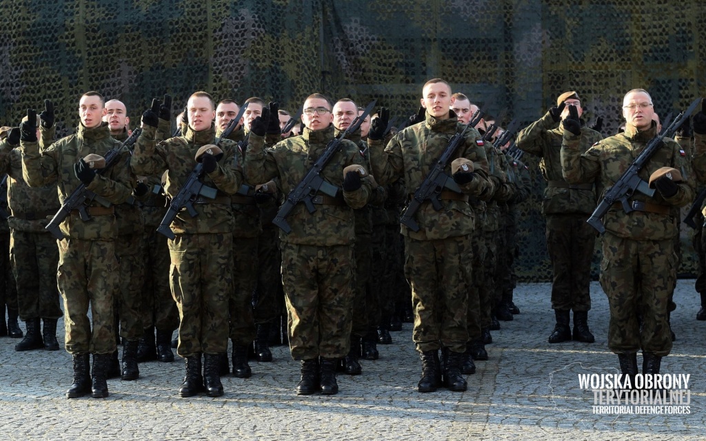 Nowi ochotnicy 9. Łódzkiej Brygady Obrony Terytorialnej złożyli przysięgę  - Zdjęcie główne