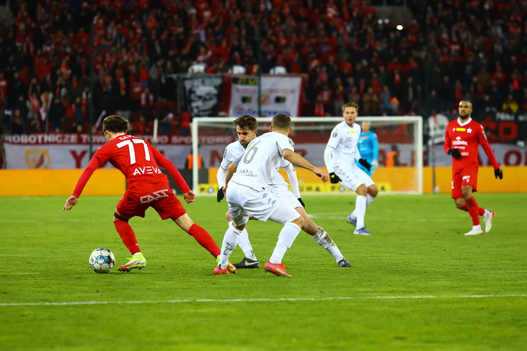 Widzew Łódź - Wisła Kraków 1/8 finału Fortuna Pucharu Polski