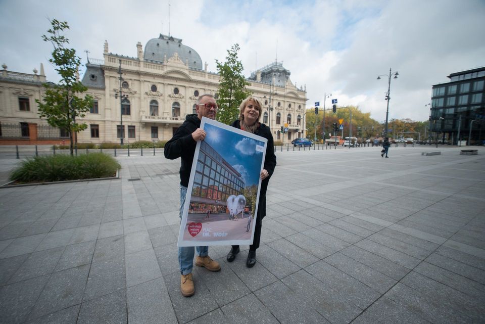 Będzie plac im. WOŚP, a na nim ogromne serce