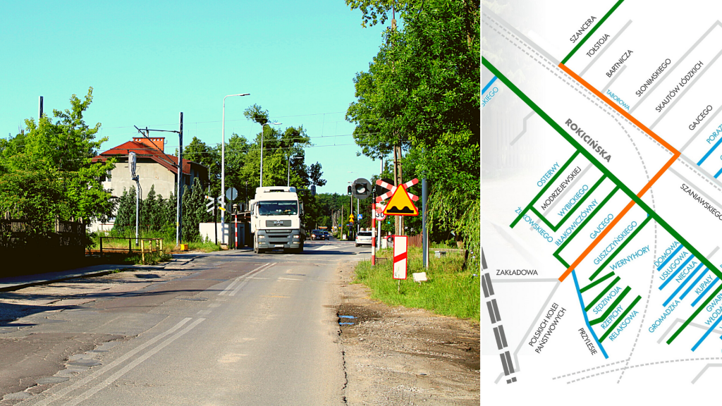 Miasto wyremontuje kolejne drogi w Andrzejowie. Kiedy koniec prac na Rokicińskiej? [MAPA] - Zdjęcie główne