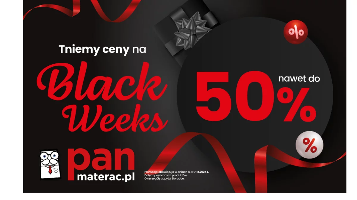 Black Weeks w salonach Pan Materac – rabaty do 50%! - Zdjęcie główne