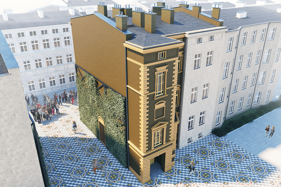 Remont willi Hilarego Majewskiego – elewacja odkrywa kolejne zachwycające detale! [ZDJĘCIA] (fot. mat. prasowe) |wiadomości łódzkie|Łódź|TuŁódź