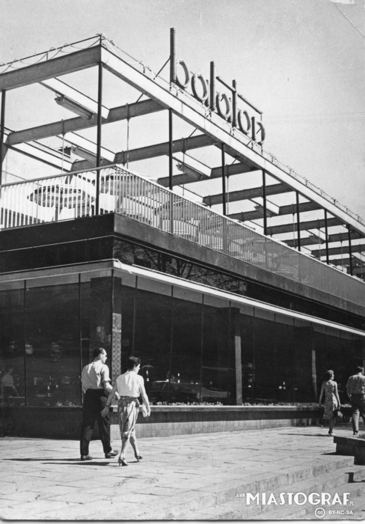 Ul. Struga 6-10 bar Balaton, lata 1960 (fot. L. Święcki) | wiadomości łódzkie | Łódź | TuŁódź