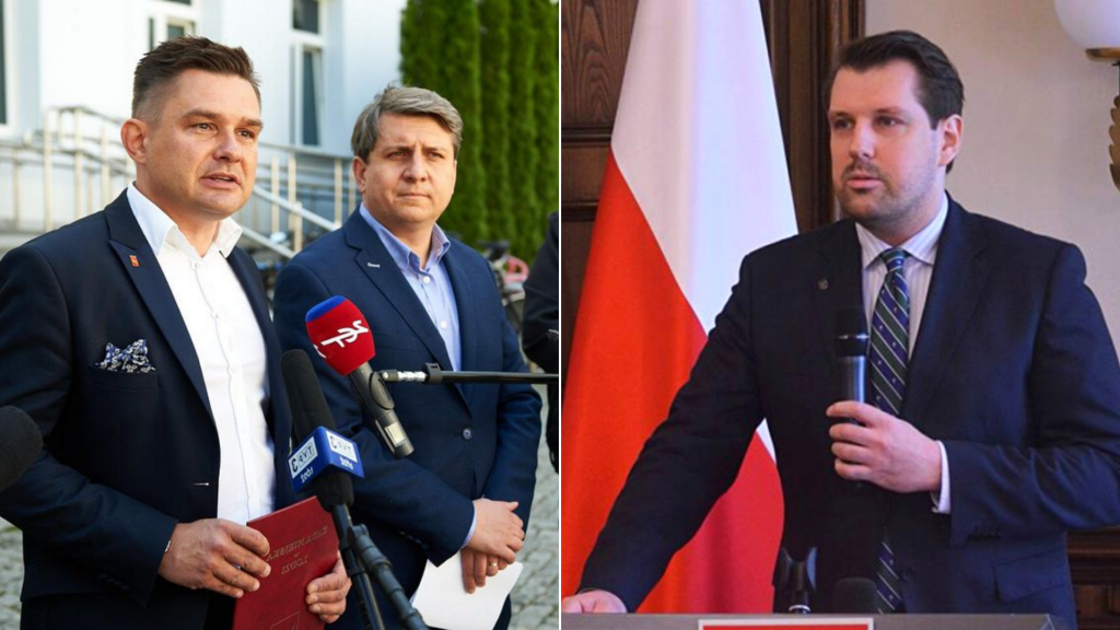 Marcin Gołaszewski, Tomasz Kacprzak, Tobiasz Bocheński Fot. archiwum BRM, ŁUW.png