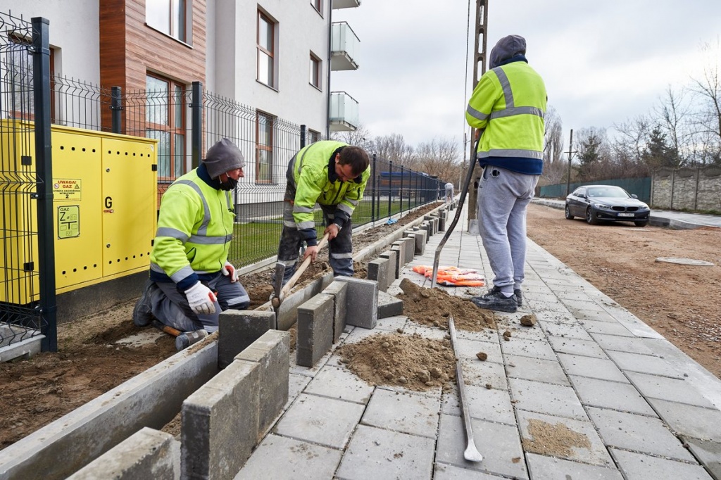 Prace remontowe na ul. Finansowej i Gruntowej w Łodzi dobiegają końca (fot. UMŁ) |wiadomości łódzkie|Łódź|TuŁódź