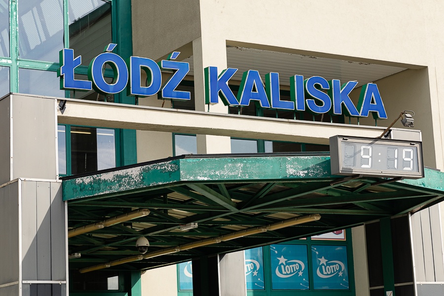 Łódź kaliska wtedy i teraz. Jak wyglądał dawny dworzec? Jak wygląda Kaliska w trakcie zmian? (fot. Michał Pietrzak - redakcja TuŁódź) | wiadomości łódzkie | Łódź | TuŁódź