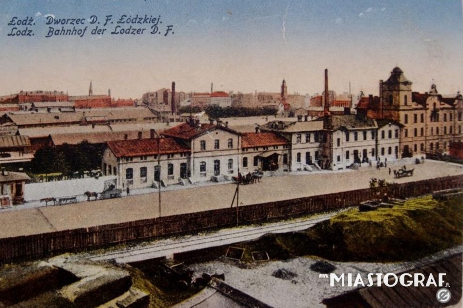 Łódź Fabryczna, rok 1912