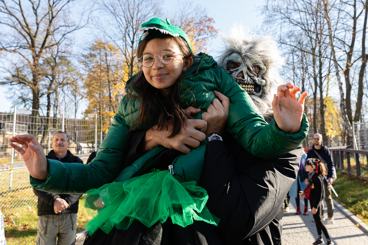 Halloweenowa zabawa w łódzkim ZOO trwała w najlepsze!